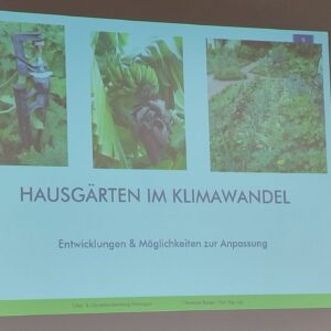 Klimawandel im Garten am 29.02.2024