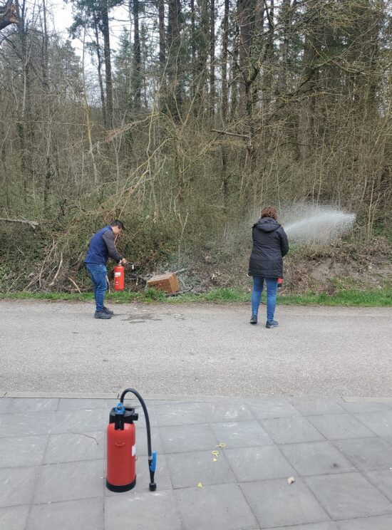 Umgang mit dem Feuerlöscher 28.03.2026